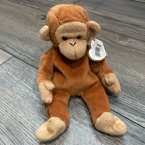 TY Beanie Baby Bongo Tan Tail *RETIRED* 1995